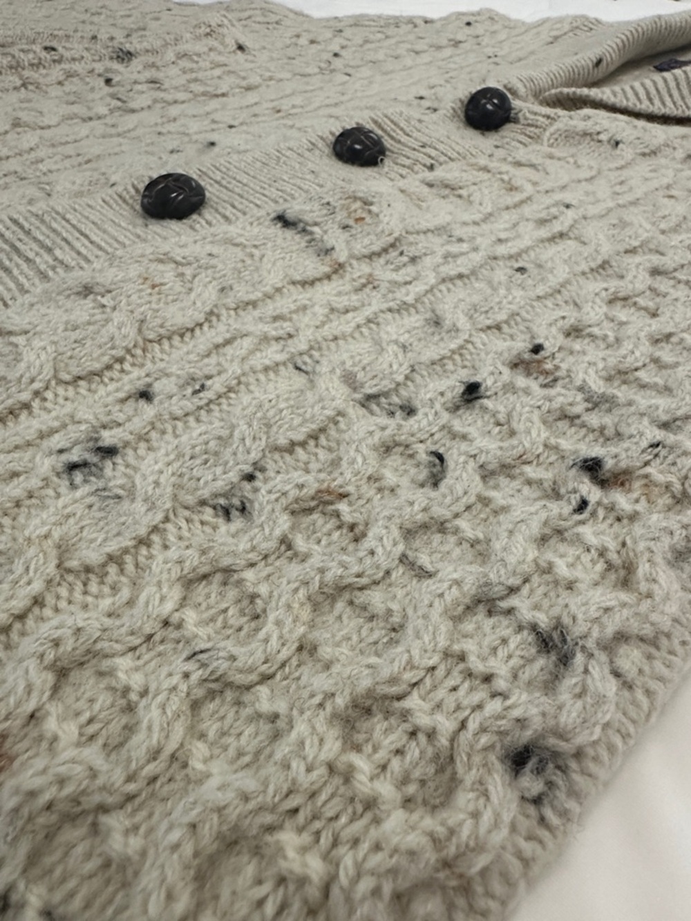 PENDLETON Men's Shawl Collar Cable Knit Cardigan BUT SERIOUSLY UNISEX! 👏🏼 - Picture 10 of 12